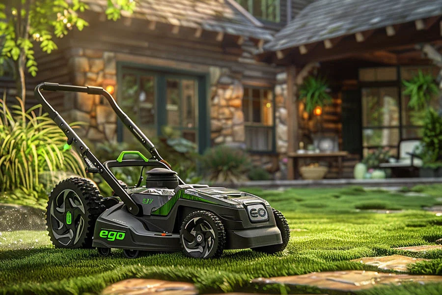 battery self propelled lawn mowers