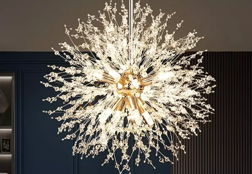 modern farmhouse crystal chandelier